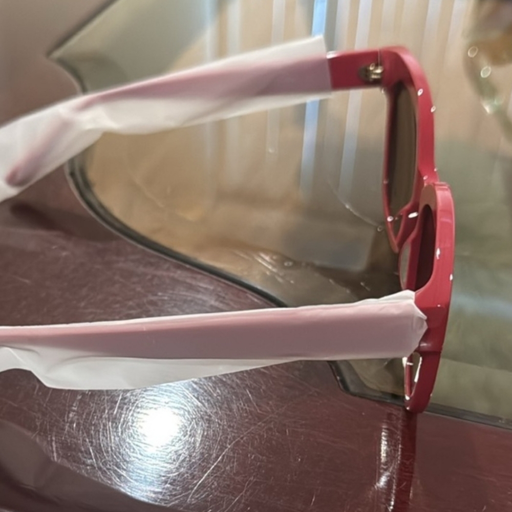 Patricia Nash Pink/red Quality Made Sunglasses, NWOT - Picture 2 of 4